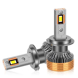 H1 H4 H7 H11 9005 9006 9012 HB4 HB3 LED Headlight Bulbs 6000K White Super Bright 140W 18000LM 4 COPPER TUBE HEAT DISSIPATION Plug-and-Play for Toyota Honda Ford