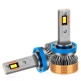 H1 H4 H7 H11 9005 9006 9012 HB4 HB3 LED Headlight Bulbs 6000K White Super Bright 140W 18000LM 4 COPPER TUBE HEAT DISSIPATION Plug-and-Play for Toyota Honda Ford