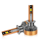 H1 H4 H7 H11 9005 9006 9012 HB4 HB3 LED Headlight Bulbs 6000K White Super Bright 140W 18000LM 4 COPPER TUBE HEAT DISSIPATION Plug-and-Play for Toyota Honda Ford