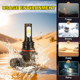 9005 HB3 LED Fog Light Bulbs Plug and Play No Modification Needed for Toyota Nissan Honda Hyundai