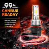H4 LED Fog Lamp Bulbs IP67 Waterproof Dustproof for Rainy Snowy Foggy Weather