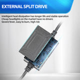 H4 LED Projector Headlight Bulb 6000K White Super Bright 90W 12000LM Mini Lens Design Plug & Play for Cars Trucks SUVs