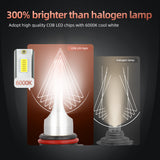 9005 HB3 9006 HB4 H11 H8 H9 H10 H1 H3 H7 H4 LED Headlight Bulbs, 36W 3600LM 6000K Xenon White High Beam Replacement Bulbs