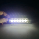 Universal 12V-24V LED Side Marker Light – IPX-4 Waterproof Clearance Lamp for Truck Trailer RV Camper Boat Lorry Bus, Surface Mount