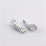 T10 Ceramic LED Bulb 194 168 Replacement, 31MM White 360° Full Angle for Car Dome Map Door License Plate Light 12V （ Smoked Wedge Combo Beam Lens）