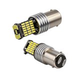 1156 BA15S S25 1157 BAY15D 1156  12-24V 45 4014 LED Bulb Super Bright Red Brake Stop Tail Light Amber Turn Signal Blinker Light for Car Truck SUV RV