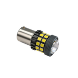 1156 BA15S 1157 BAY15D P21W P21/5W S25 LED Bulb 28SMD 360° Beam With Projector Lens Brake Turn Signal Running Light