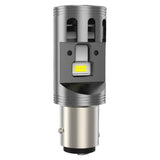 H4 BA20D HS1 R2 G40 P45T B35 LED Headlight Bulb For Motorcycle 30W 3600LM 6500K Cool White Instant On No Delay Hi/Lo Beam