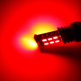 1157 BA15D S25 1156 BA15S Amber White Red LED Bulb, 2835 15 LED High Lumen Brake Tail Turn Signal for Jeep Wrangler