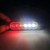 Universal 12V-24V LED Side Marker Light – IPX-4 Waterproof Clearance Lamp for Truck Trailer RV Camper Boat Lorry Bus, Surface Mount