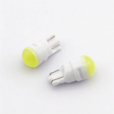 T10 Ceramic LED Interior Exterior Bulb W5W 194 168 6500K White 12V Auto Light for Dome Map Door Side Marker Light  (3D Spot Beam Lens)