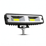 6 Inch Rectangle LED Heavy Machinery Working Light, 12V 2000LM High Anti-Interference Wide Voltage, IP67 Oil Resistant Waterproof Dustproof, Reinforced Rectangle Lamp for Crane Loader Bulldozer