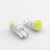 T10 Ceramic LED Interior Exterior Bulb W5W 194 168 6500K White 12V Auto Light for Dome Map Door Side Marker Light  (3D Spot Beam Lens)