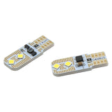 T10 194 LED Bulb 168 W5W 3030 4SMD 3014, 6000K-6500K White 2 Side Lighting Car Interior Dome Map Trunk Light, Non-Polarity 12V Error Free