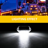 6-LED Truck Side Marker Light IP67 Waterproof 12V-24V for Semi Trailer RV Camper