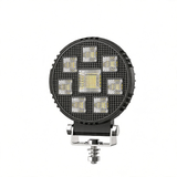 4.33 Inch Round LED Driving Working Light, 26W 4800LM 9-30V Dual Color White+Yellow Compatible, IP67 Sealed Waterproof Structure, High Efficiency Round LED Lamp for Commercial Trucks & Vans