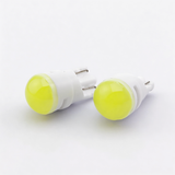 T10 Ceramic LED Interior Exterior Bulb W5W 194 168 6500K White 12V Auto Light for Dome Map Door Side Marker Light  (3D Spot Beam Lens)