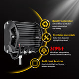ZXREEK Canbus T10 12 3030 LED 電球 12V-24V Canbus 6000K インテリアウェッジドアライト (10 個パック)