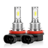 H11 H8 H9 LED Fog Light Bulbs Super Bright 6000K White IP68 Waterproof Plug and Play for Car Truck SUV