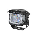 LED Motorcycle Spotlight IP67 Waterproof, 9-30V Universal Fit, 7.7W Different Lighting Mode Steady on / Strobe FlashShockproof for Off-Road Adventures