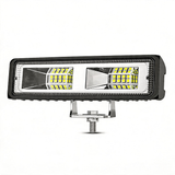 5.91 Inch LED Off Road Bar 48W 1200LM, Flood Beam, IP67 Waterproof, 9-30V for Heavy Duty Truck, Off Road Mine Construction Site