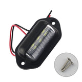 6-LED Truck Side Marker Light IP67 Waterproof 12V-24V for Semi Trailer RV Camper