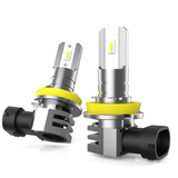 H11 9004 9007 H13 H7 LED Headlight Bulbs, 5600LM 40W 6000K, 1:1 Mini Design, CANBUS Ready, High Beam or Fog Light Replacement for BMW, Audi, Mercedes