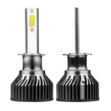 H4 9003 H11 9005 9006 H7 H1 H3 LED Headlight Bulbs, 48W 4800LM 6000K White, 360° Adjustable Lock, Plug-and-Play Conversion Kit for Hi/Lo Beam, IP68 Waterproof