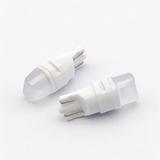 T10 Ceramic LED Neutral White Ultra Short 26mm Bulb For Vanity Mirror Sun Visor Light Car Interior Upgrade  (Smoked Wedge Combo Beam Lens)