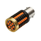 Super Bright 1156 1156 BA15S S25 LED Bulb Amber, 3030 SMD 43LED 360° Full Angle Turn Signal Light