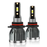 H1 H4 H7 9005 9006 H11 H8 H9 LED Headlight Bulbs 6000K White Super Bright 6000LM 50W Plug-and-Play for Fog Lights Low Beam