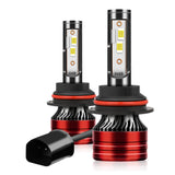 H1 H4 H7 880 881 H11 H8 H13 LED Headlight Bulb 12V-24V 60W 8000LM, IP68 Waterproof Aviation Aluminum Heat Dissipation Design