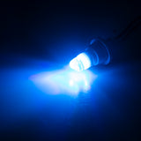 T10 Ceramic LED Bulb 921 912 194 Compatible White for Reverse Tail Light Trunk Cargo Truck Camper（ Transparent Wedge Combo Beam Lens）