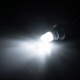 T10 Ceramic LED Bulb 921 912 194 Compatible White for Reverse Tail Light Trunk Cargo Truck Camper（ Transparent Wedge Combo Beam Lens）