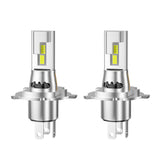 H11 H8 H9 H1 H7 H4 9005 9006 LED Headlight Bulbs Fanless Plug and Play 1:1 Mini Design 56W 7600LM Universal for Motorcycles and Cars