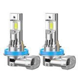 H11 H8 H9 H1 H7 H4 9005 9006 LED Headlight Bulbs Fanless Plug and Play 1:1 Mini Design 56W 7600LM Universal for Motorcycles and Cars