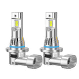 H11 H8 H9 H1 H7 H4 9005 9006 LED Headlight Bulbs Fanless Plug and Play 1:1 Mini Design 56W 7600LM Universal for Motorcycles and Cars