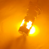 7440 WX3×16d W21W 7440NA LED Bulb Canbus Error Free Anti Flicker Built-in Cooling Fan Amber Turn Signal Blinker Light 12V Plug and Play