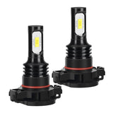5202 LED Fog Light Bulbs Plug and Play Direct Fit for Jeep Wrangler Cherokee Dodge Charger