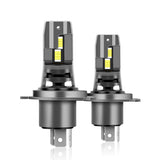 All-in-One H4 H11 9005 9006 H7 LED Headlight Kit, Fanless, 300% Brighter Than Halogen, 6000K 40W 6000LM Daylight White, Non-Polarity, Easy Installation for Off-Road Vehicles