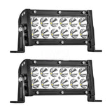7.09 - 51.97 Inch Slim Straight LED Off Road Light Bar 36W-300W 1200-10000LM, Super Bright Spot Beam, IP67 Waterproof 9-36V, for Truck SUV Jeep Wrangler, Off Road Long Distance Light