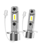 H1 H4 H7 9005 9006 H3  HB4 H11 LED Bulbs with Compact Design Fanless, 30W 3600LM, 6000K-6500K White, Ultra-Thin Connector, Easy DIY Installation for Hatchbacks and Sedans