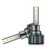 H13 H11 9005 9006 H1 H4 H1 LED Headlight Bulbs 6000LM Super Bright 50W 6000K White IP68 Waterproof Car Light Bulbs