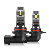 All-in-One H4 H11 9005 9006 H7 LED Headlight Kit, Fanless, 300% Brighter Than Halogen, 6000K 40W 6000LM Daylight White, Non-Polarity, Easy Installation for Off-Road Vehicles