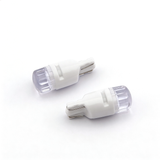 T10 Ceramic LED Bulb W5W 194 168 2825 Super Bright 6000K White 12V Car Interior Light for Dome Map Door Courtesy License Plate Side Marker Trunk Lamp (Transparent Rome Lens)