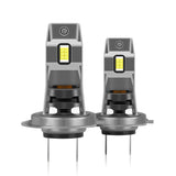 All-in-One H4 H11 9005 9006 H7 LED Headlight Kit, Fanless, 300% Brighter Than Halogen, 6000K 40W 6000LM Daylight White, Non-Polarity, Easy Installation for Off-Road Vehicles