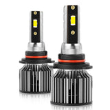 H11 H8 H9 9005 9006 LED Headlight Bulbs 6000K White Super Bright 6000LM 50W Plug-and-Play for Fog Lights Low Beam