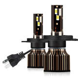 9005 9006 H11 H7 H4 H1 880 881 9004 LED Headlight, Plug & Play Direct Fit, 50W 6000LM 6000K, Improve Visibility Safe Night Driving