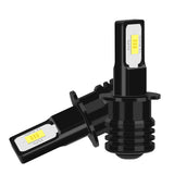 H3 LED Fog Lamp Bulbs IP67 Waterproof Dustproof for Rainy Snowy Foggy Weather