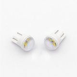 T10 LED Bulb Ceramic Base W5W 194 168 6500K White 12V Car Light Bulb for Interior Map Door Courtesy Side Marker Trunk Light  (Transparent Spot beam lens)